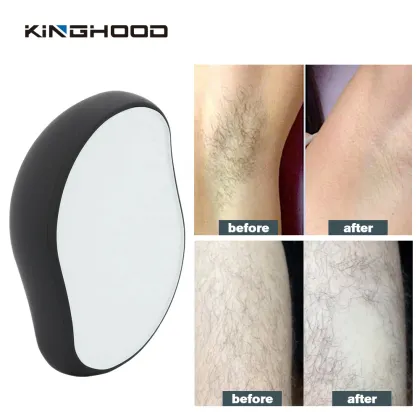 Black Crystal Nano Hair Remover Scrub Epilator