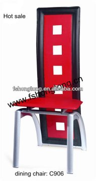 chrome cheap dining high seater dining chair