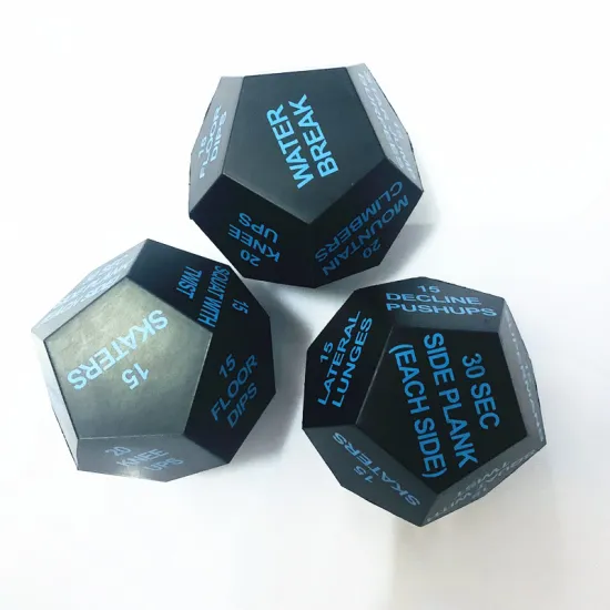 2022 Hot Sale Custom Printing Dodecahedron Stress Balls