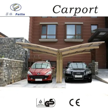 heat resistant blinds Aluminium carport