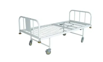 Ambulance Mechanical Hospital Bed With Epoxy Coated Steel Foot Board
