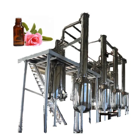 Rose Essential Oil Distillation Machine Sandalwood Oil Extraction Equipment