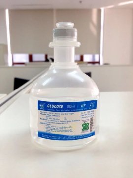 Glucose 5% Infusion 100ml Glass Plastic Bottle Bag