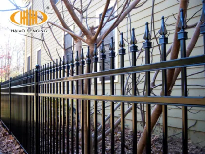 Haiao Garden Spearhead Top Steel Fence