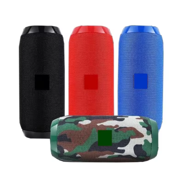 TG117 Outdoor Sports Speakers: Waterproof Portable Subwoofer with Wireless Bluetooth & LED Lights for Parties