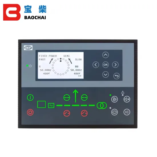 DEIF AGC150 Extended Core Single Work Engine Drive Generator Controller - Voltage Regulation