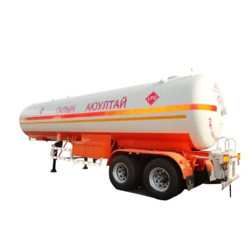 2 Axles 40 m3 LPG Tank Tanker Truck Trailer
