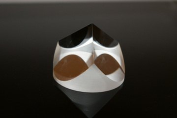 Glass Prism for Plumb Level, Surveying, Alignment, Range Finding