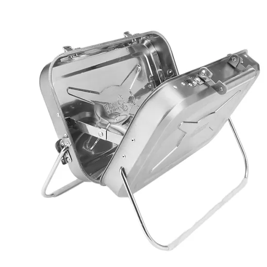Portable Stainless Steel BBQ Grill: Perfect for Outdoor Camping and Barbecue