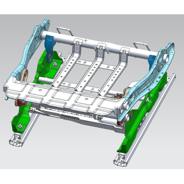 Right seat cushion frame assembly for W05