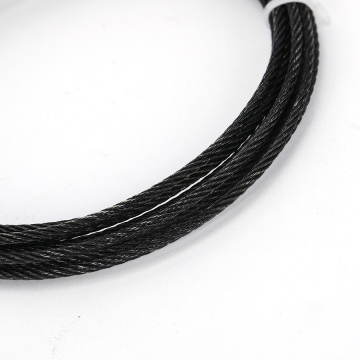 China Black Oxidized Stainless Steel Cable Manufactory
