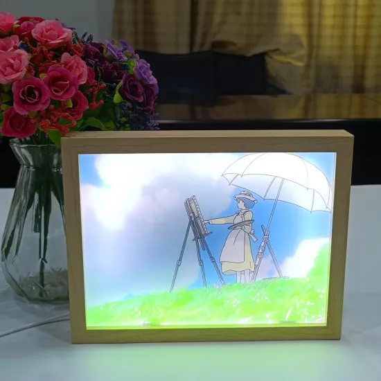 Wholesale LED Light Paintings and Wall Arts for Living Room Home Decoration