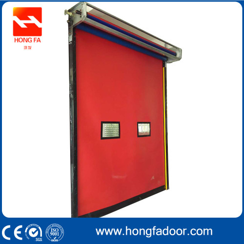 Self-repair Auto-Recovery PVC Fast Zipper Rolling Door