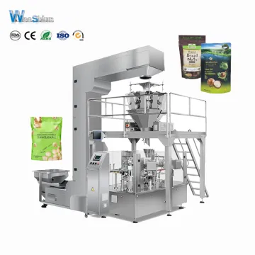Automatic Nuts Premade Pouch Zipper Doypack Packing Machine