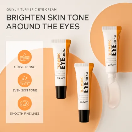 Luxury Turmeric Eye Cream - Anti-Wrinkle, Brightening, Lift & Firm Eye Bags Removal 15g