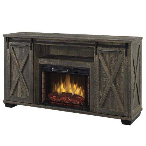 Wood Fireplace 23" Electric Fireplace With White Light Supplier