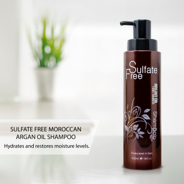 GMPC ISO Factory African Hair Shampoo Collagen Moroccan Argan Oil Sulfate Free Shampoo