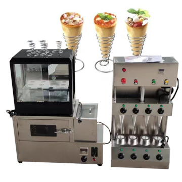 Electric Conical Pizza and Ice Cream Waffle Cone Machine