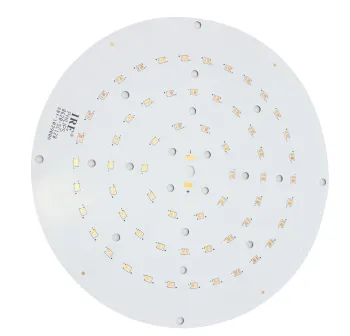 Round bulb lighting aluminum circuit board