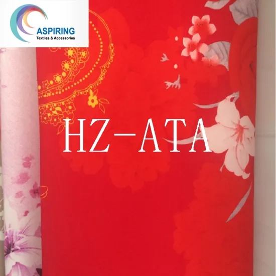 100% Polyester Microfiber Twill Pigment Printed for Bed Sheet