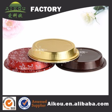 Colorful cupcake household aluminium foil pan for bakery