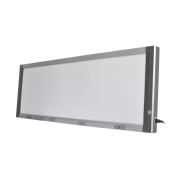 Quadruple screen X-ray film lamp