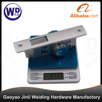 High quality copper sliding aluminium door lock