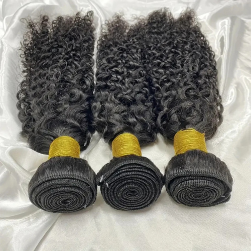 human virgin hair bundles jerry curly human brazilian hair bundles Supplier