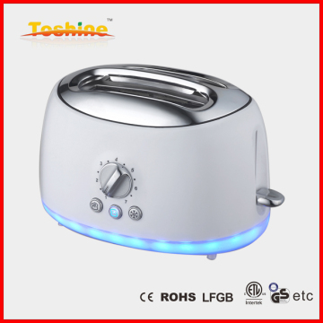 LED light bread toaster