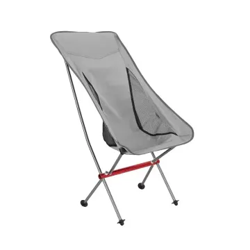 Folding Aluminium High Back Updated X-Type Steel Pipe Support Outdoor Chair
