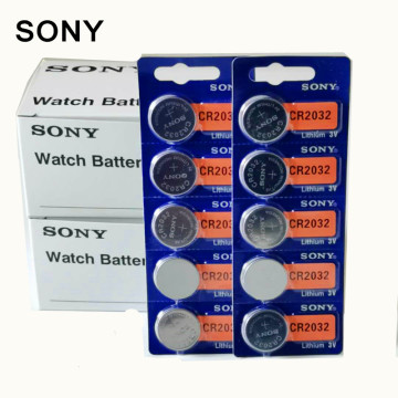 Wholesale CR2032 3V Lithium Manganese Button Cell Batteries 2016-2025