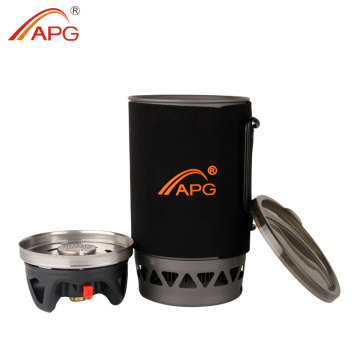1400ml APG屋外ポータブルキャンプ用調理システムガスストーブ