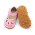 Mix Colors Pink Kids PU Leather Squeaky Shoes