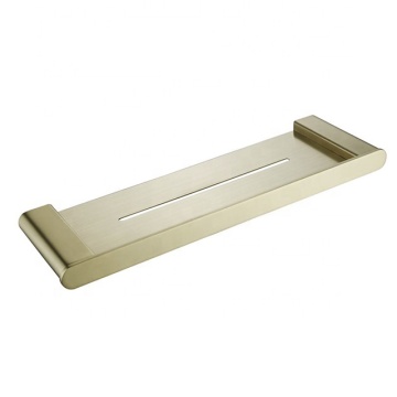 40cm/50cm Stainless Steel 304 Brushed Gold Wall-Mounted Towel Rack