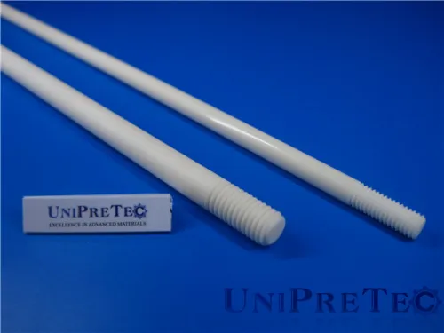 Alumina Ceramic Threaded Rod, High Quality Alumina Ceramic Threaded Rod ...