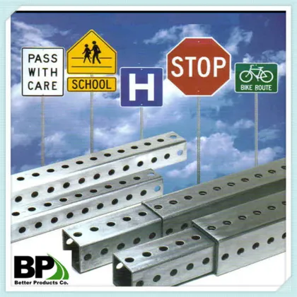 cross section 1.75''X1.75" Square Sign Post