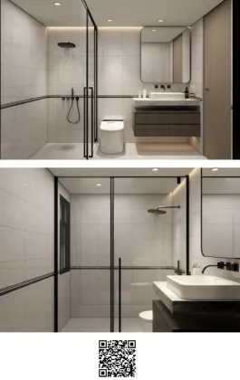 300*600 Dawn and Twilight Grey Wall Tiles