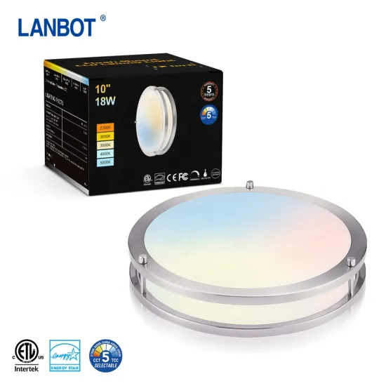 LANBOT LED Ceiling Lights: 10-18W & 24-36W Double Ring Flush Mount Options for the USA Market