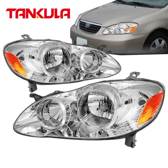 Auto Lighting System Head Lamp 81150-02200 81150-02210 - Front Light for Toyota Corolla 2003-2008