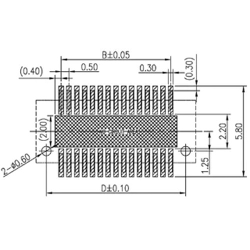 3.0-6.5 conectores de placa de ranura dual