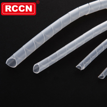 RCCN nuevas bandas de envoltura de espiral de plástico blanco KS-15W Cable de espiral envoltura
