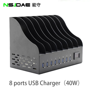 USB 8 Port Ladestation USB 2.0