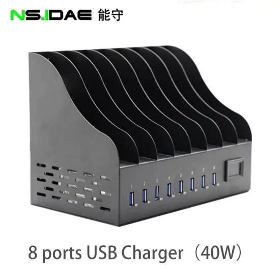 USB 8 port charging station USB 2.0