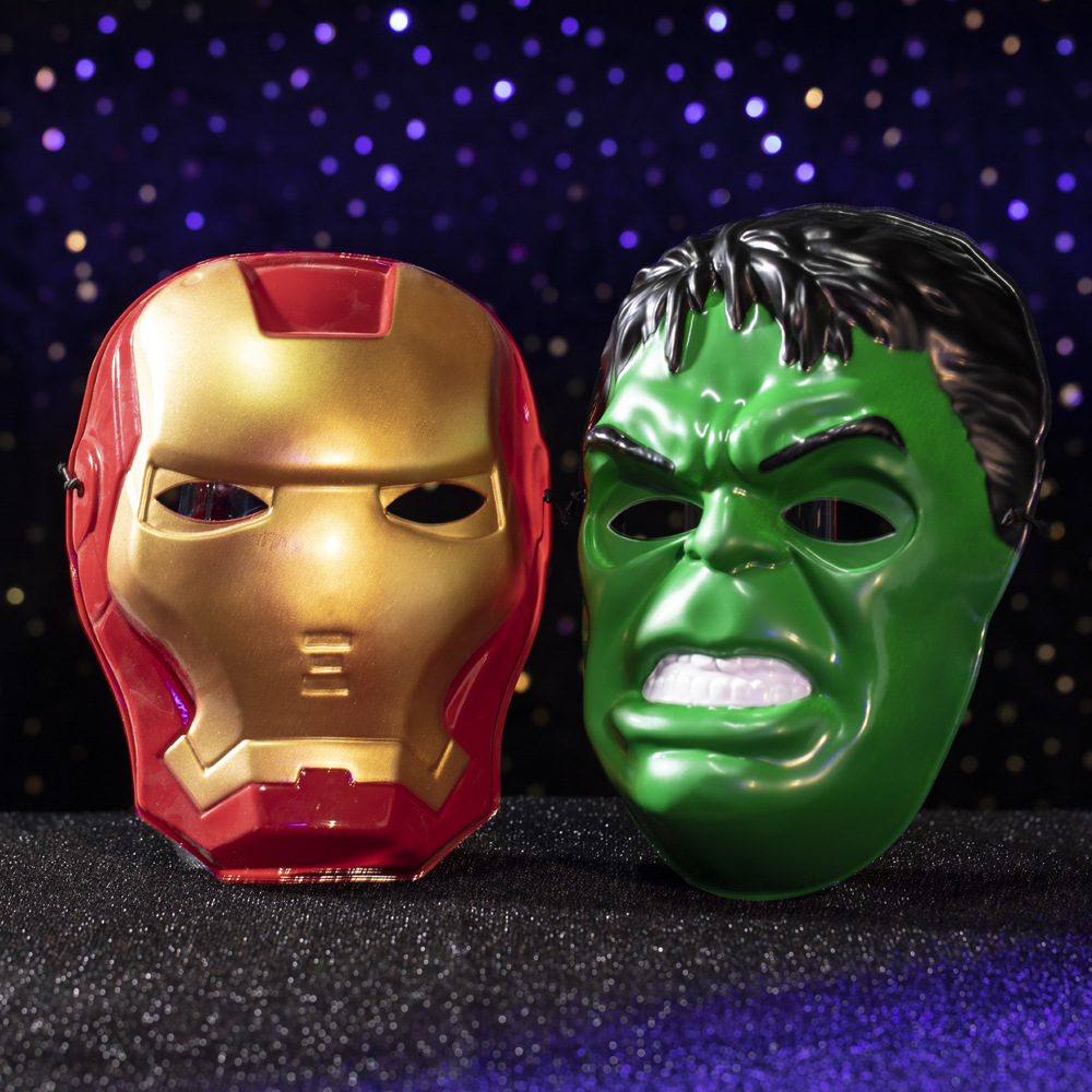 Kids Super Hero Party Costume Full Face Masks