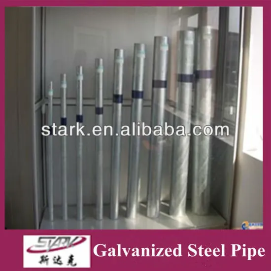 Zinc coating 80-100g/m2 88.9*2.11mm pre galvanized mild steel pipe