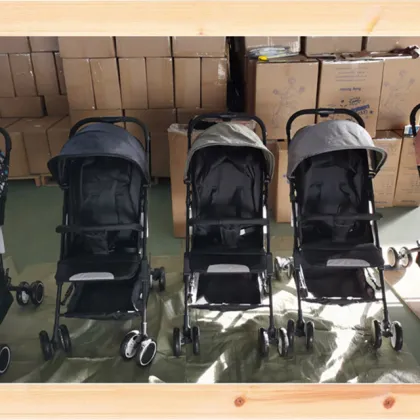 Wholesale Lightweight Functional Foldable Baby Stroller with Cup Holder