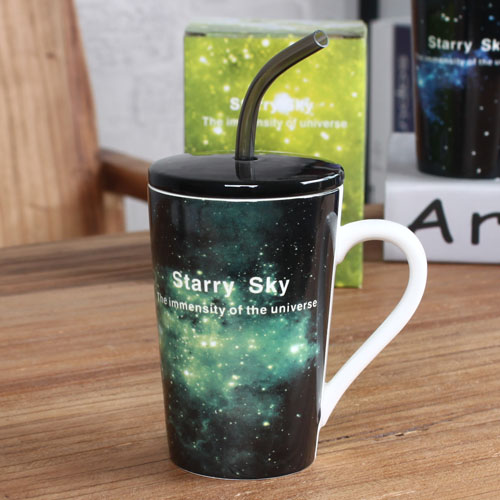 starry sky coffee mug