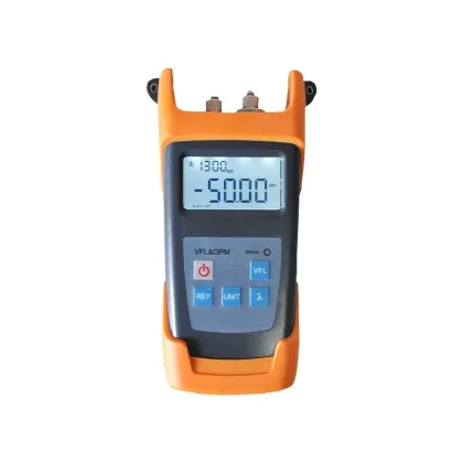Fiber Optic Tester: Optical Power Meter + VFL + RJ45 Network Tester