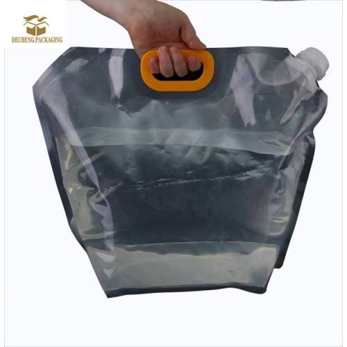 Празрыстая складаная сумка для вады