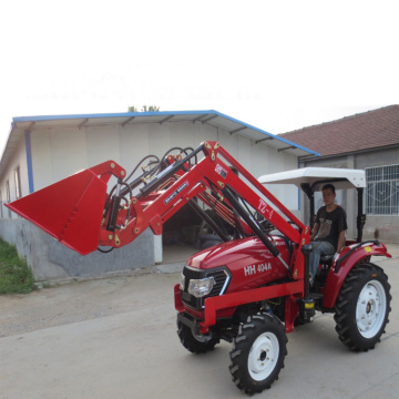 China Mini Farm Tractor dengan Front End Loader TZ-4 Dijual